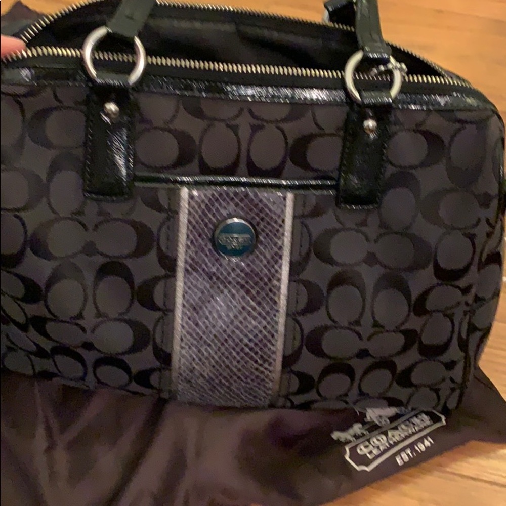 Black Coach bag